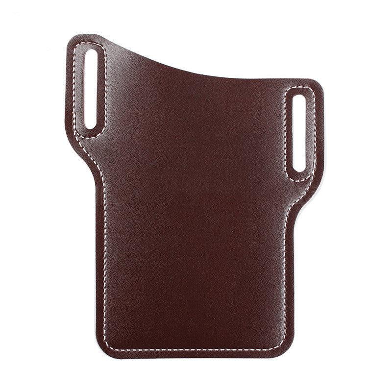 Waist-Hanging Leather Mobile Phone Pocket, Outdoor Anti-Lost Waist-Hanging Mobile Phone Protective Cover - BUNNY BAZAR