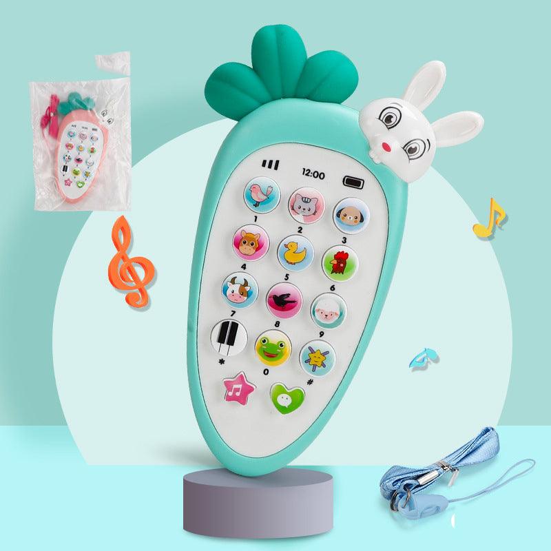 Baby Electronic Phone Toys Music Early Childhood Educational Toys Multi-function Simulation Phone Toys - BUNNY BAZAR