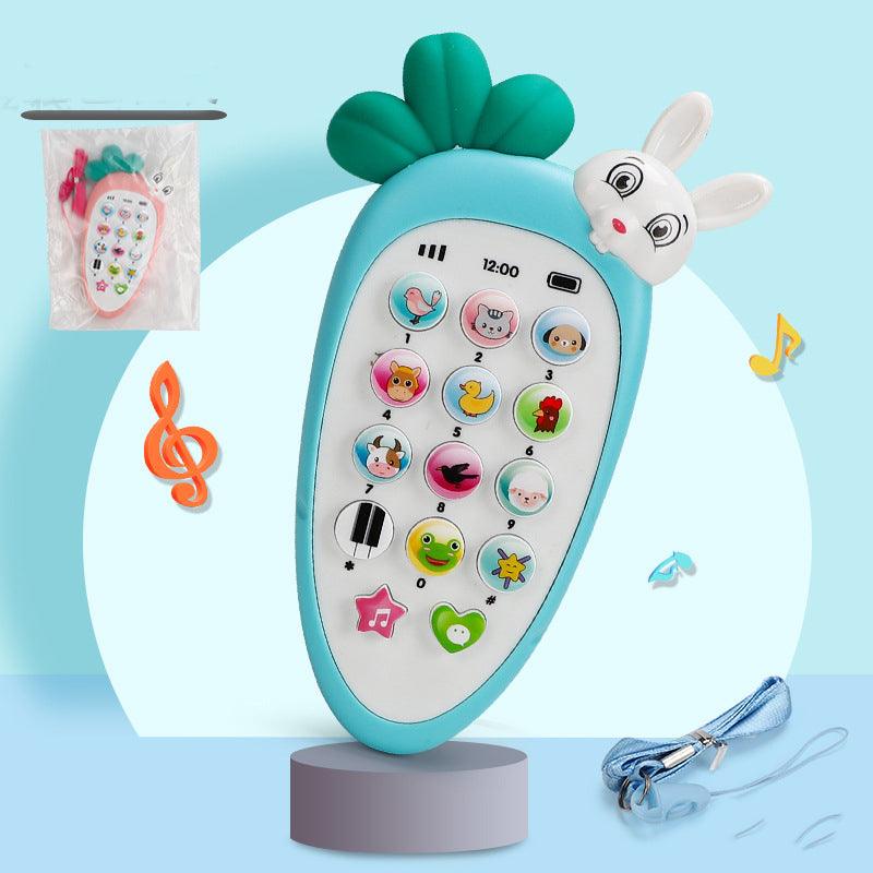 Baby Electronic Phone Toys Music Early Childhood Educational Toys Multi-function Simulation Phone Toys - BUNNY BAZAR