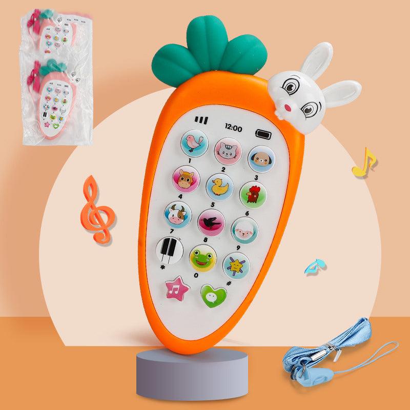 Baby Electronic Phone Toys Music Early Childhood Educational Toys Multi-function Simulation Phone Toys - BUNNY BAZAR