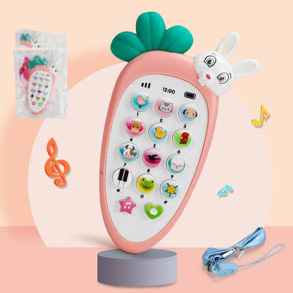 Baby Electronic Phone Toys Music Early Childhood Educational Toys Multi-function Simulation Phone Toys - BUNNY BAZAR