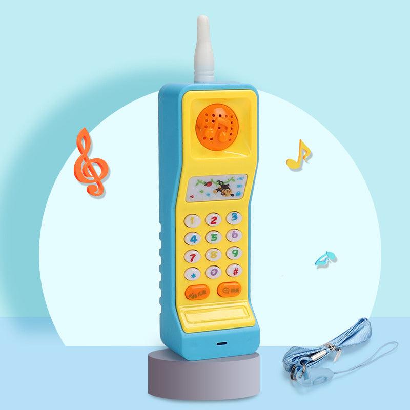 Baby Electronic Phone Toys Music Early Childhood Educational Toys Multi-function Simulation Phone Toys - BUNNY BAZAR