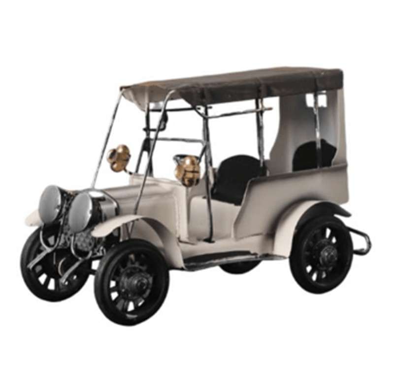 Wrought Iron Car Wine Cabinet Decoration Decoration Living Room Handicraft Decoration - BUNNY BAZAR