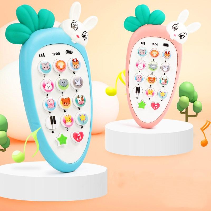 Baby Electronic Phone Toys Music Early Childhood Educational Toys Multi-function Simulation Phone Toys - BUNNY BAZAR