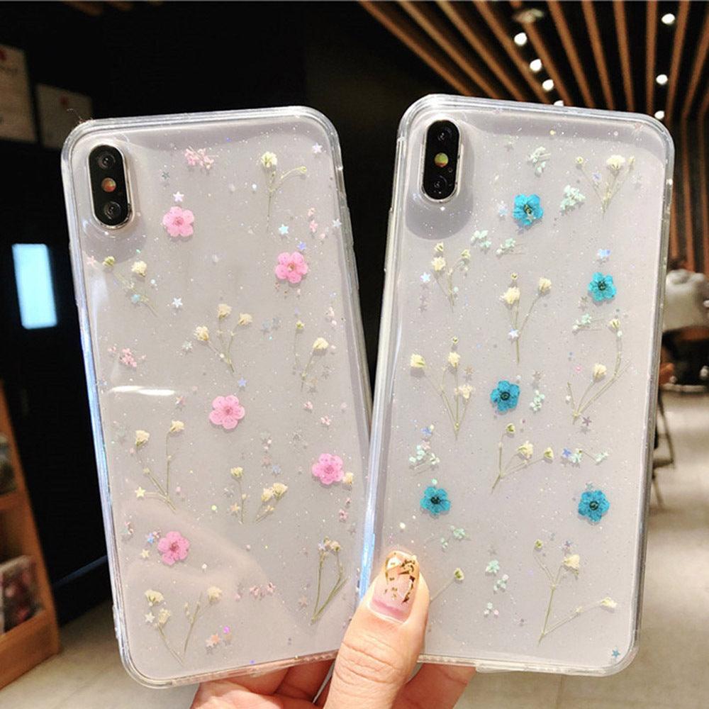 Fresh Transparent Glitter Protective Cover - BUNNY BAZAR