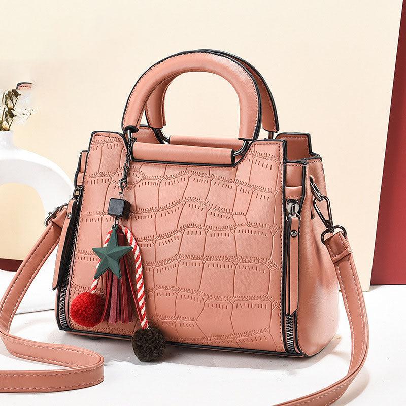 Ladies Bags 2021 New Foreign Trade Handbag Messenger Bag Female Fashion Crocodile Pattern Simple Large-capacity Shoulder Bag - BUNNY BAZAR