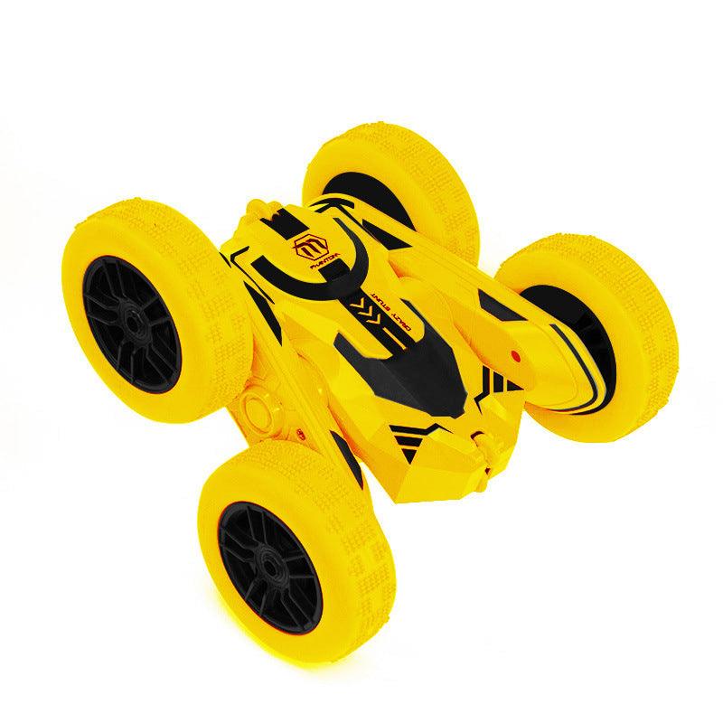 Stunt Car Toy Gift, 4WD Remote Control Car with 2 Sided 360 Rotating - BUNNY BAZAR