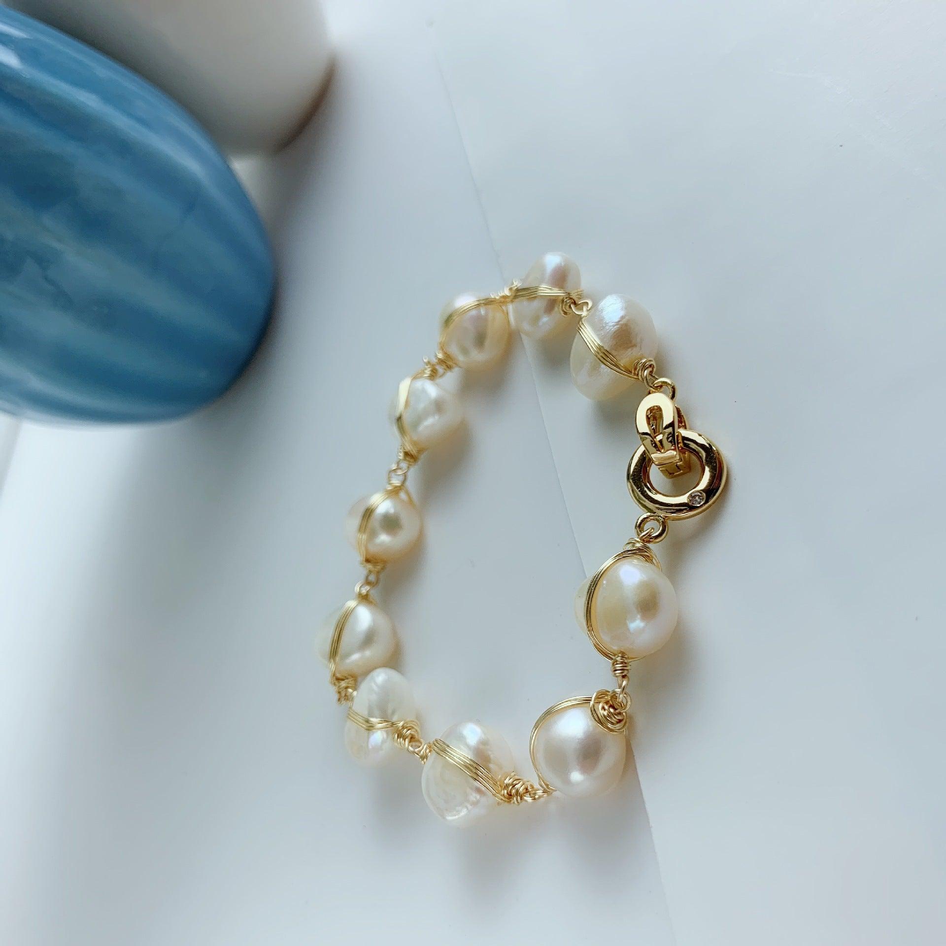 Handmade Light Luxury Personality Temperament Bracelet All-Match Simple Korean Jewelry - BUNNY BAZAR