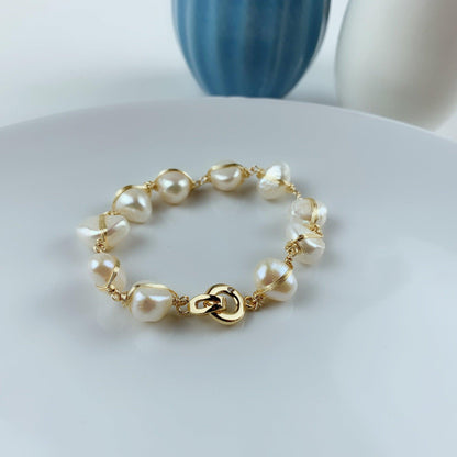 Handmade Light Luxury Personality Temperament Bracelet All-Match Simple Korean Jewelry - BUNNY BAZAR