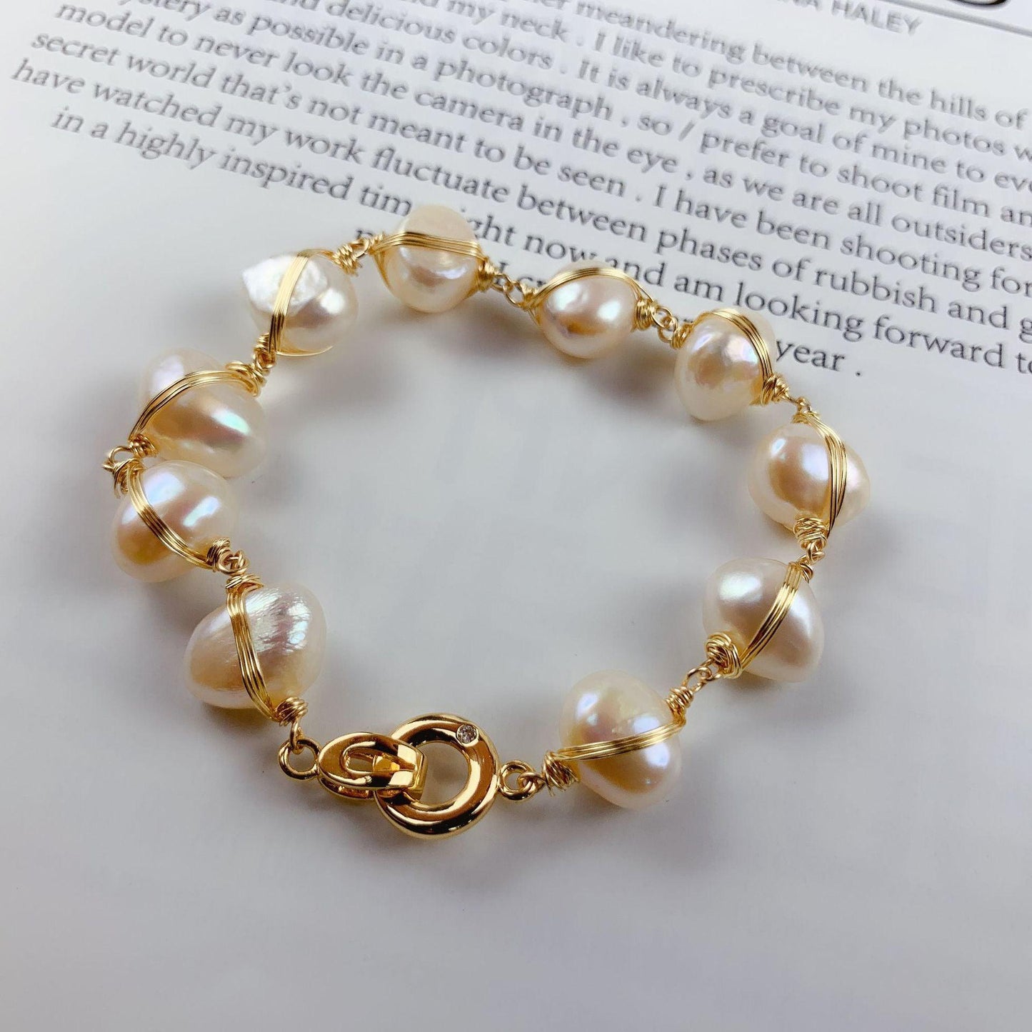 Handmade Light Luxury Personality Temperament Bracelet All-Match Simple Korean Jewelry - BUNNY BAZAR