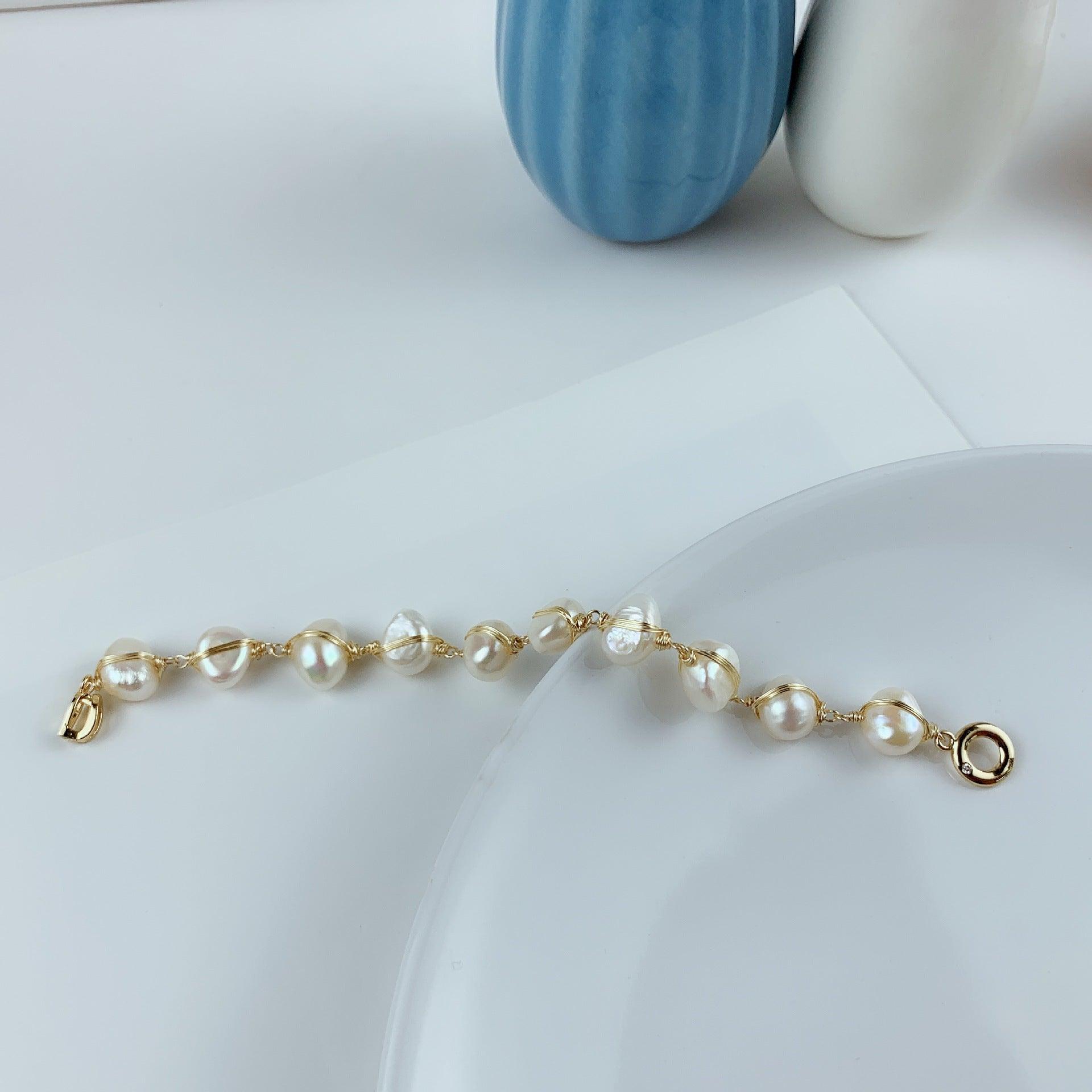 Handmade Light Luxury Personality Temperament Bracelet All-Match Simple Korean Jewelry - BUNNY BAZAR