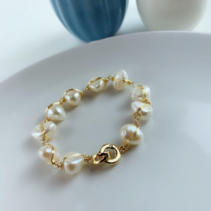 Handmade Light Luxury Personality Temperament Bracelet All-Match Simple Korean Jewelry - BUNNY BAZAR