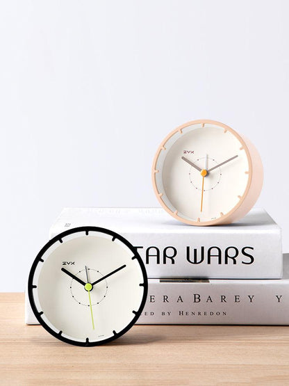 Simple Bedside Creative Nordic Style Student Desktop Electronic Clock Small Decoration Desk Clock Bedroom - BUNNY BAZAR