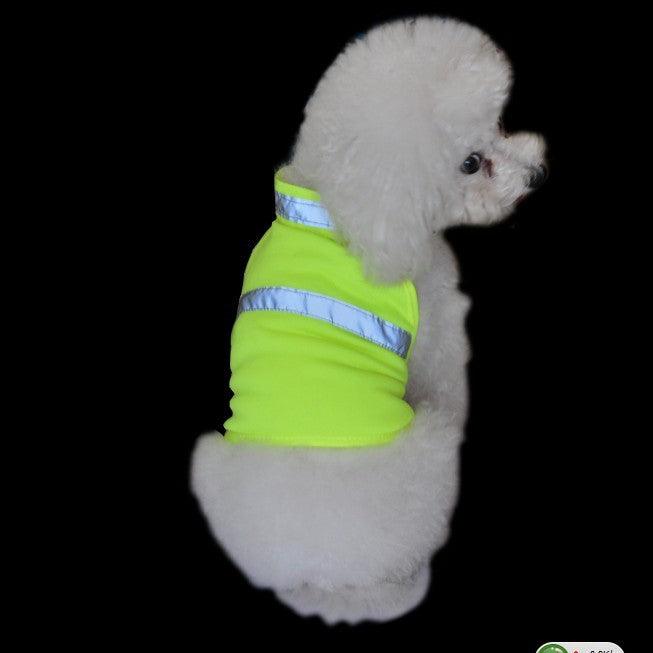 Summer Pet Clothing Dog Reflective Clothing Work Dog Safety Clothing - BUNNY BAZAR