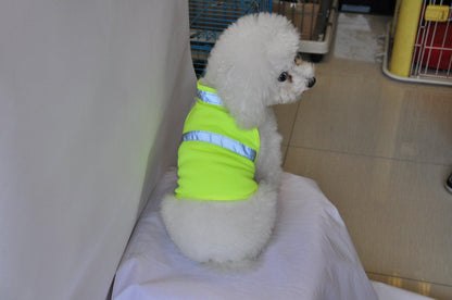 Summer Pet Clothing Dog Reflective Clothing Work Dog Safety Clothing - BUNNY BAZAR