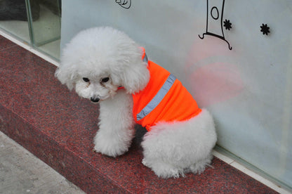 Summer Pet Clothing Dog Reflective Clothing Work Dog Safety Clothing - BUNNY BAZAR