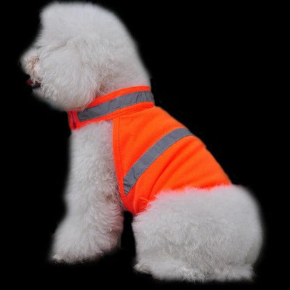 Summer Pet Clothing Dog Reflective Clothing Work Dog Safety Clothing - BUNNY BAZAR