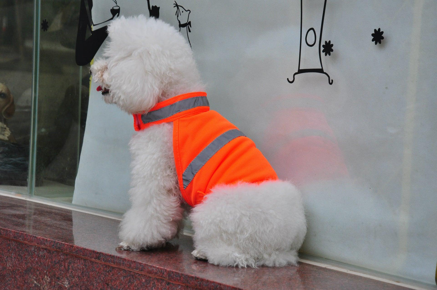 Summer Pet Clothing Dog Reflective Clothing Work Dog Safety Clothing - BUNNY BAZAR