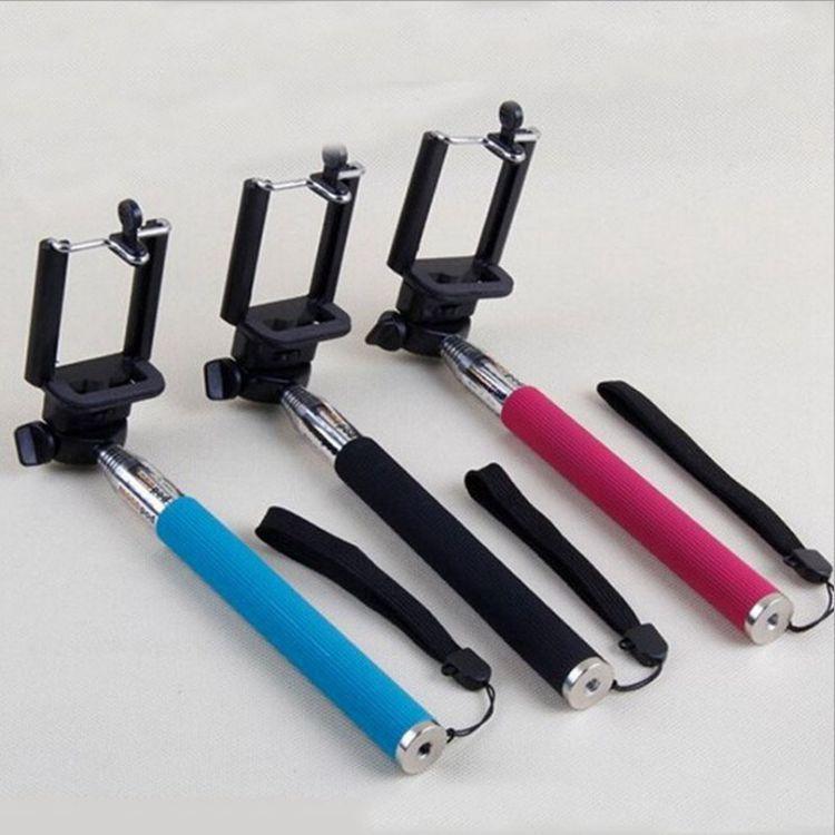 Stainless Steel 7-Section Telescopic Tube Black Selfie Stick Bluetooth Remote Control Selfie Stick Set - BUNNY BAZAR