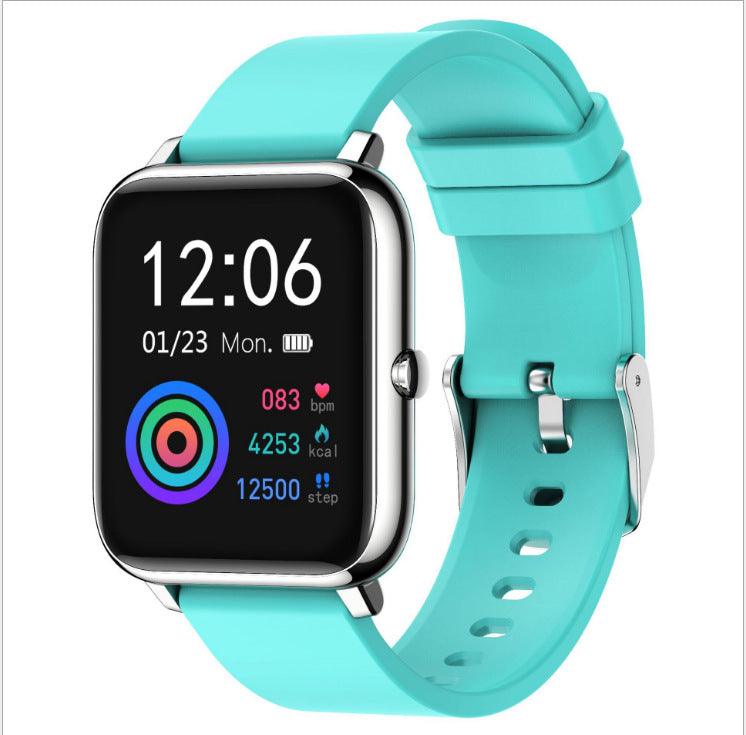 Compatible with Apple , P22 Multi-Sport Smart Bracelet Large Screen Waterproof Blood Pressure Heart Rate Blood Oxygen Full Touch Screen Sports Bracelet - BUNNY BAZAR