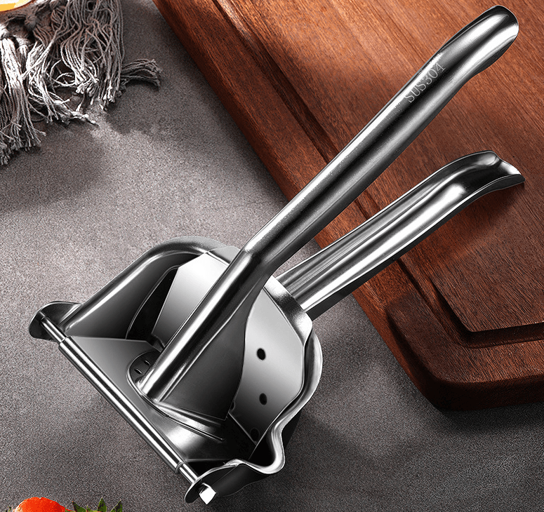 Enjoy Fresh, Healthy Orange Juice With This Stainless Steel Manual Juicer Built With Durable, Rust-Resistant - BUNNY BAZAR