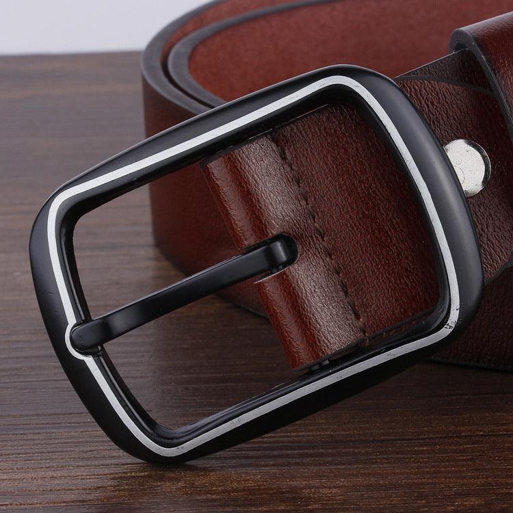 Gun Black Men'S All-Match Retro Belt - BUNNY BAZAR