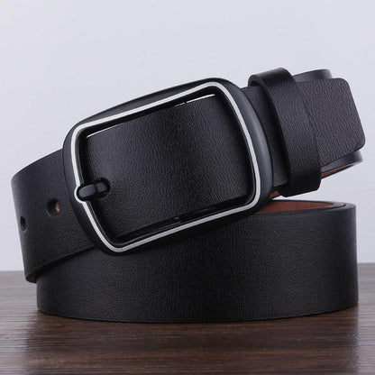 Gun Black Men'S All-Match Retro Belt - BUNNY BAZAR