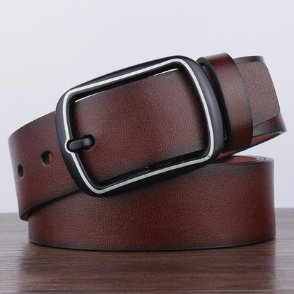 Gun Black Men'S All-Match Retro Belt - BUNNY BAZAR