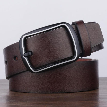 Gun Black Men'S All-Match Retro Belt - BUNNY BAZAR