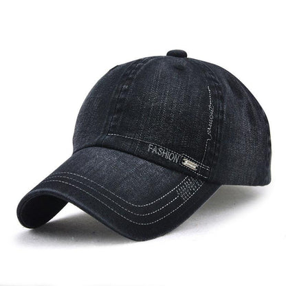 Wash Old Baseball Cap Color men's and women's simple outdoor leisure cap wholesale - BUNNY BAZAR