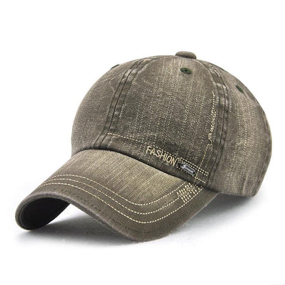 Wash Old Baseball Cap Color men's and women's simple outdoor leisure cap wholesale - BUNNY BAZAR