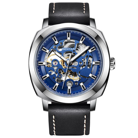 Hollow Out Mechanical Watch is a Sophisticated Automatic Fashion Men's Watch - BUNNY BAZAR
