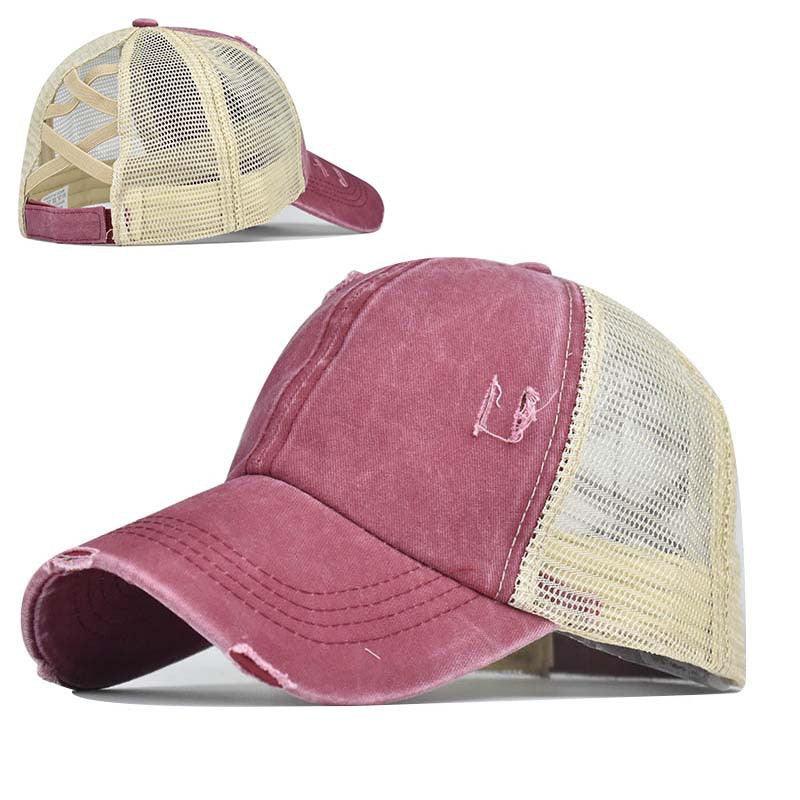 2021 Ponytail Women's Baseball Cap Women Snapback - BUNNY BAZAR