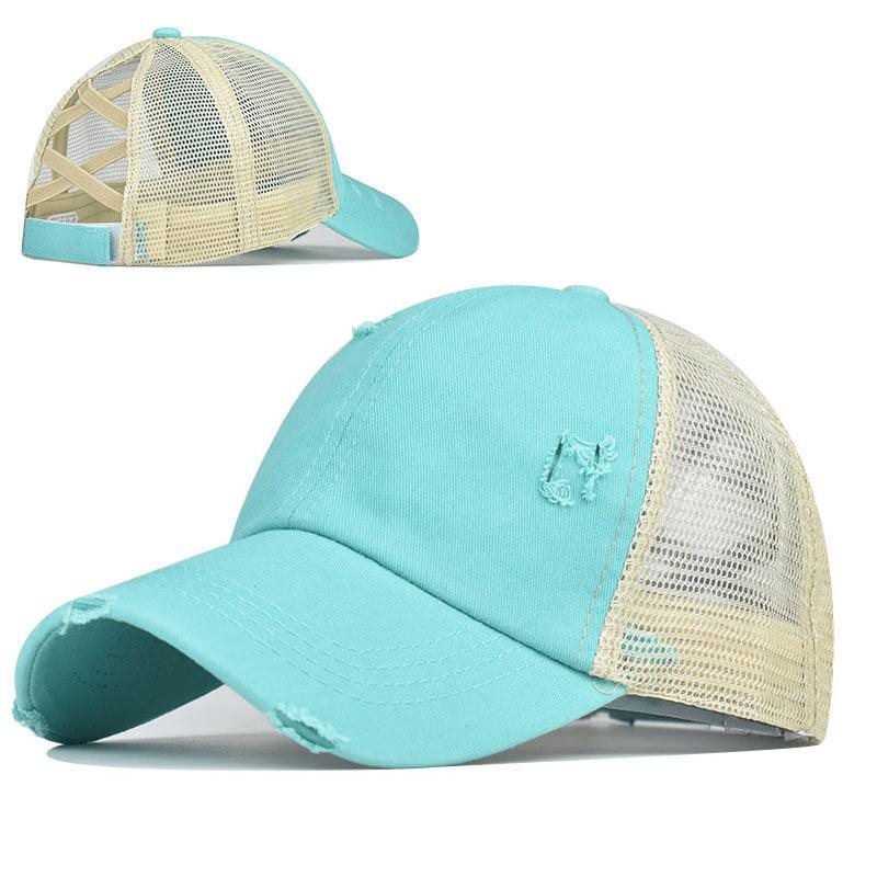 2021 Ponytail Women's Baseball Cap Women Snapback - BUNNY BAZAR