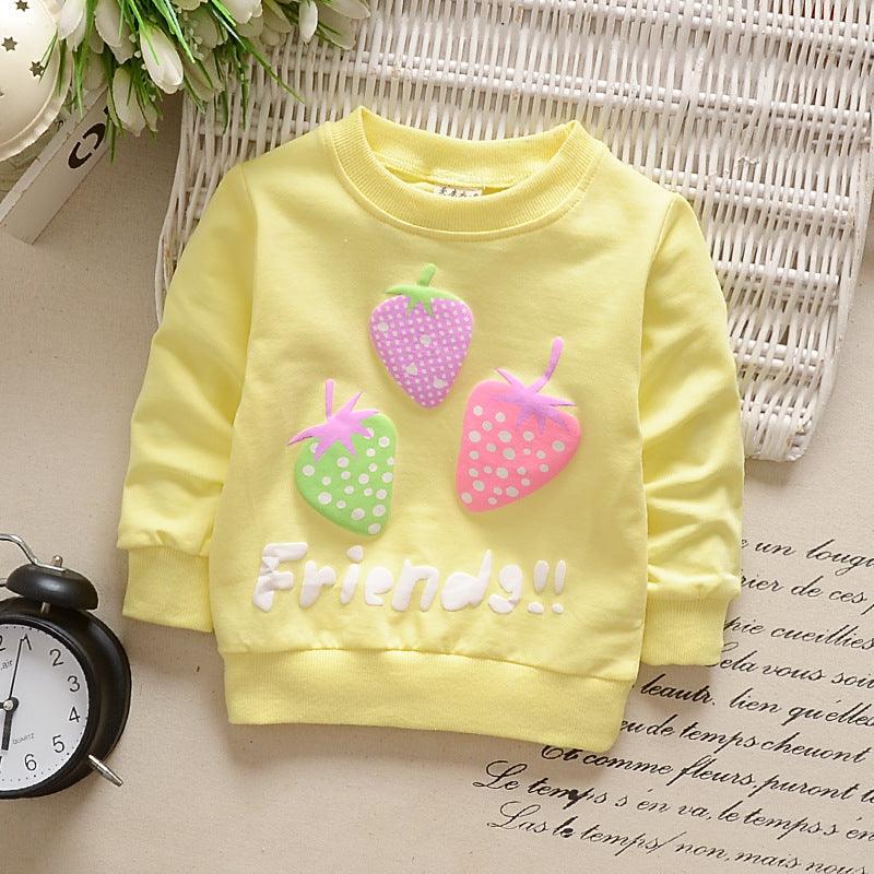 Female Baby T-shirt Long-sleeved Bottoming Shirt - BUNNY BAZAR