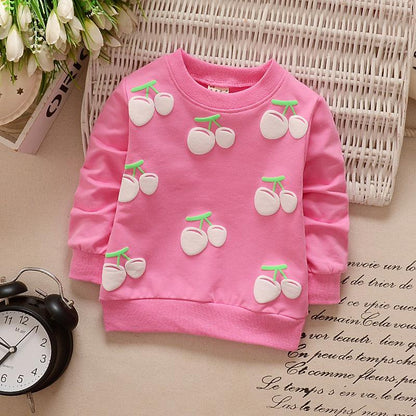 Female Baby T-shirt Long-sleeved Bottoming Shirt - BUNNY BAZAR