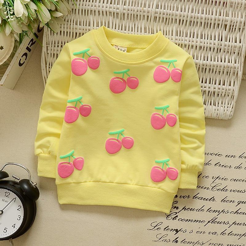 Female Baby T-shirt Long-sleeved Bottoming Shirt - BUNNY BAZAR