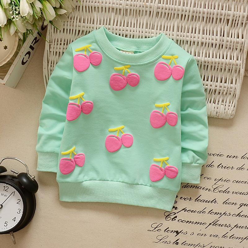 Female Baby T-shirt Long-sleeved Bottoming Shirt - BUNNY BAZAR