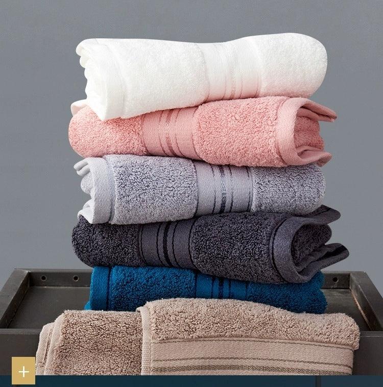 Egyptian Cotton Towel Set Bath Towel And Face Towel Soft Comfortable Bathroom Towel Travel Sports Towels - BUNNY BAZAR