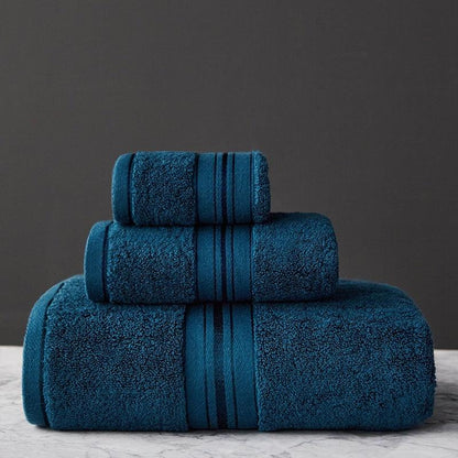 Egyptian Cotton Towel Set Bath Towel And Face Towel Soft Comfortable Bathroom Towel Travel Sports Towels - BUNNY BAZAR