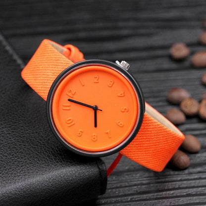 Fashion Women's Watch Leather Ladies Watch Women's Candy Watch - BUNNY BAZAR