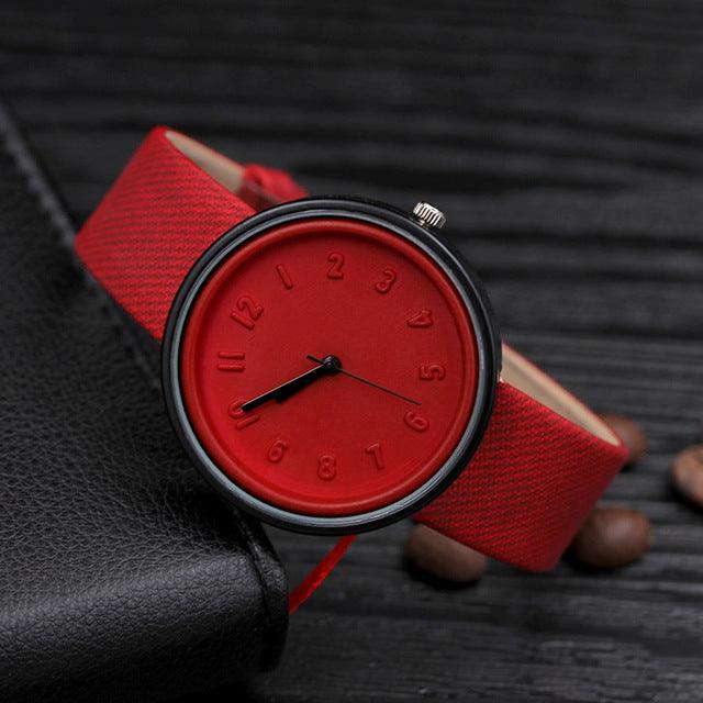 Fashion Women's Watch Leather Ladies Watch Women's Candy Watch - BUNNY BAZAR