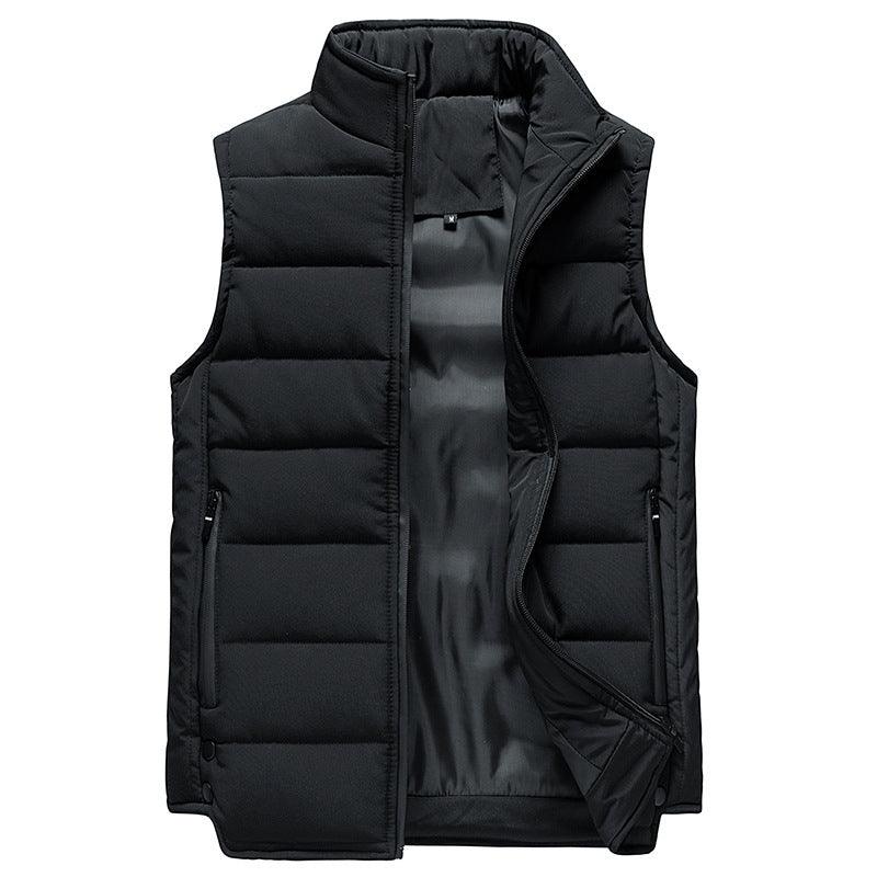 5XL Warm Waistcoat Mens Winter padded Vest Jacket Sleeveless - BUNNY BAZAR