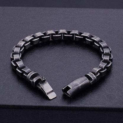 Fashion Titanium Steel Bracelet Casting Personality Trendy Men's Bracelet - BUNNY BAZAR