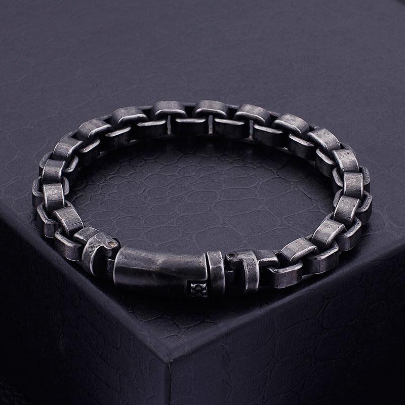 Fashion Titanium Steel Bracelet Casting Personality Trendy Men's Bracelet - BUNNY BAZAR