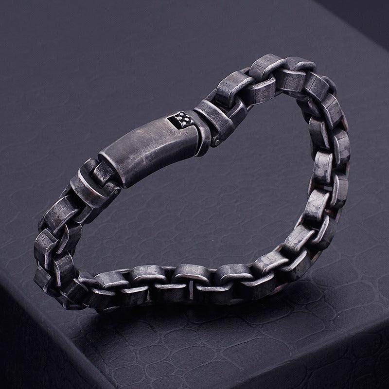 Fashion Titanium Steel Bracelet Casting Personality Trendy Men's Bracelet - BUNNY BAZAR