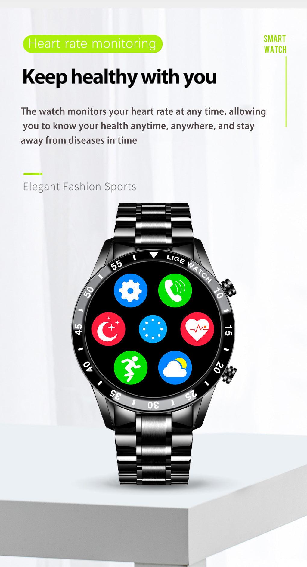 Lige's New Smart Watch Upgrade Smart Wearable Watch - BUNNY BAZAR