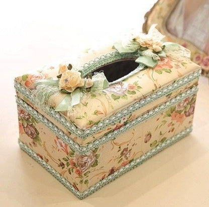 Jewelry Box, Earrings, Ring Storage Box, Tissue Box - BUNNY BAZAR