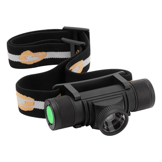 Rechargeable Aluminum Alloy Waterproof Flashlight Portable Fishing Headlight - BUNNY BAZAR
