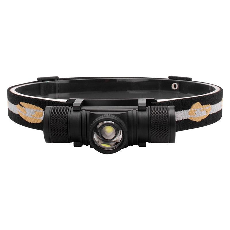 Rechargeable Aluminum Alloy Waterproof Flashlight Portable Fishing Headlight - BUNNY BAZAR